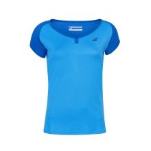 Babolat Tennis Shirt Play Club Cap Sleeve light blue Girls